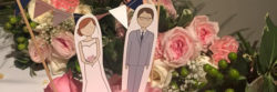 wedding cake topper