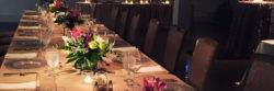 wedding table setting