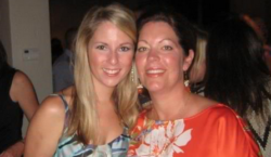 Allison Thomas and customer