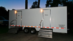 bathroom trailer rental