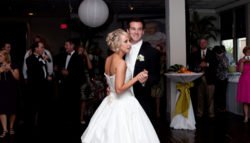 bride and groom first dance at The Martinsborough