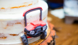 grooms cake at wedding