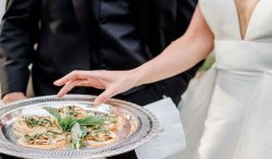Reaching for food - home Scarborough Fare Catering