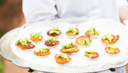 tray of food