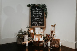winter wood decor at The Martinsborough