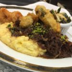 Tempura fried okra