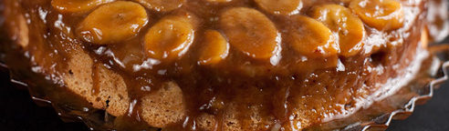 Bananas Foster Upside Down Cake