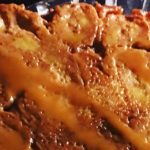 The Bananas foster upside down cake is a decadent recipe that incorporates the bananas and caramel sauce with an amazing cake.