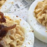 Shrimp Louie Style Deviled Eggs