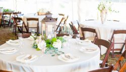 Gorgeous backyard wedding catered by Scarborough Fare.