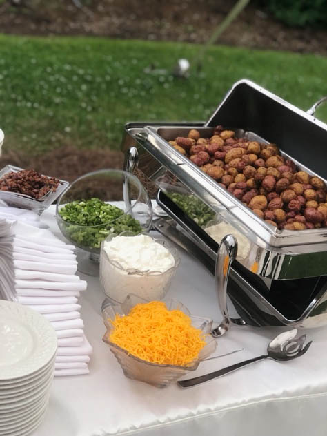 Build-Your-Own Loaded Potato Station