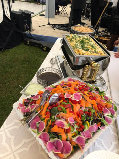 Fresh Summer Salad and Assorted Pasta