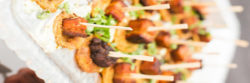 appetizer made by scarborough fare catering