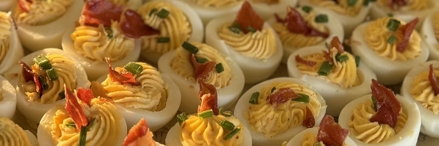 Deviled Eggs Benedict