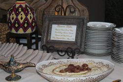 Moroccan station catered by Scarborough Fare