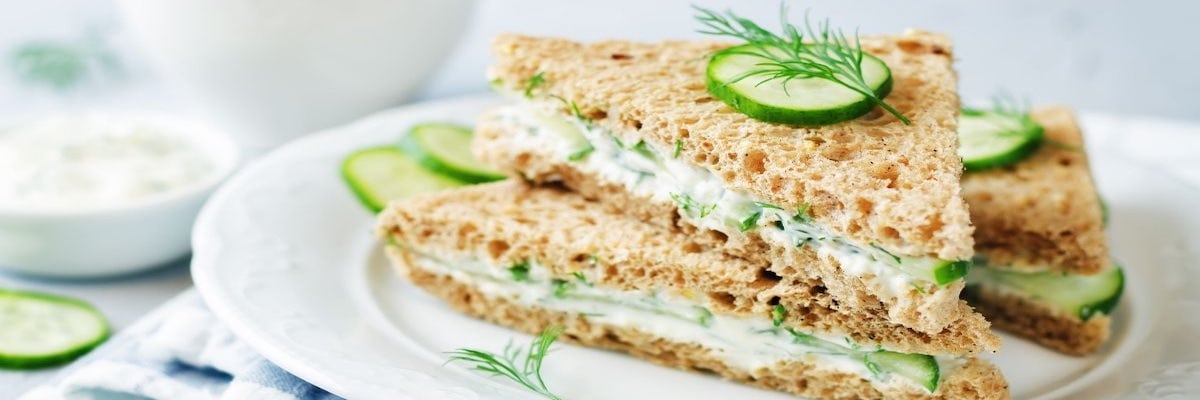 Cucumber Sandwiches - Scarborough Fare Catering
