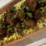 Brown Sugar & Jalapeno Glazed Bacon Meatballs