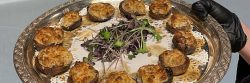 Bacon & Bleu Cheese Stuffed Mushrooms