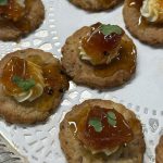 Bleu Cheese & Walnut Shortbread