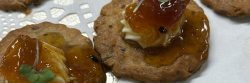 Bleu Cheese & Walnut Shortbread