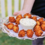 Crab Fritters with Creole Sauce
